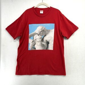 Supreme Shirt Men XL Red A Love Supreme Rodin Kiss SS17 Collectible Tee USA